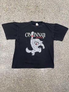 Cincinnati Bearcats Vintage Faded Black ABC Vintage 