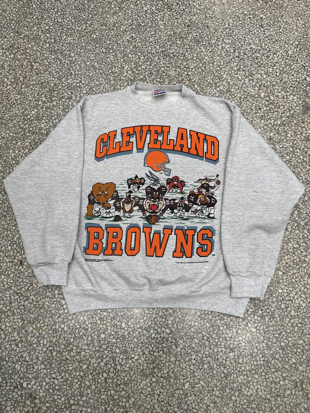 Cleveland Browns Vintage 1992 Looney Tunes Crewneck Grey – ABC Vintage