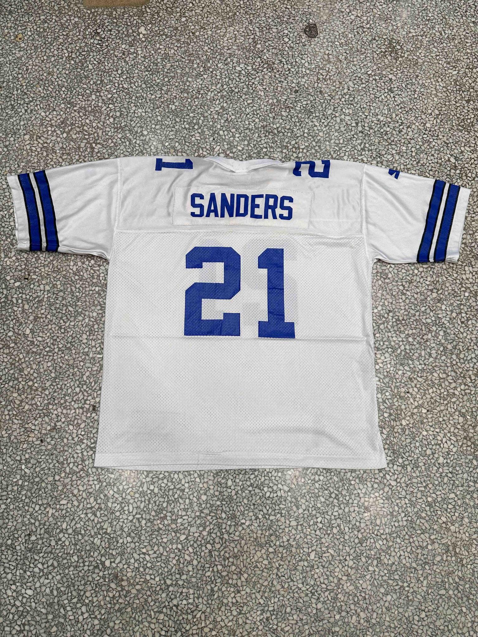 Dallas Cowboys Deion Sanders #21 Vintage 90s Starter Football