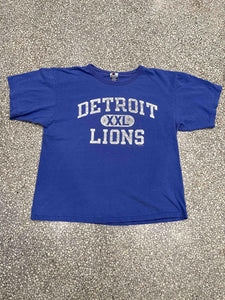 Detroit Lions Vintage 1995 XXL Champion Shirt Faded Blue ABC Vintage 