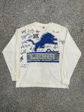 Load image into Gallery viewer, Detroit Lions Vintage 90s Don&#39;t Make Me Open This Can With Autographs L/S Tee Rare ABC Vintage 