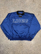 Load image into Gallery viewer, Detroit Lions Vintage 90s Windbreaker Shell Jacket ABC Vintage 