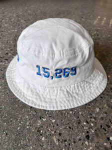 Detroit Lions Vintage Barry Sanders #20 Bucket Hat White ABC Vintage 