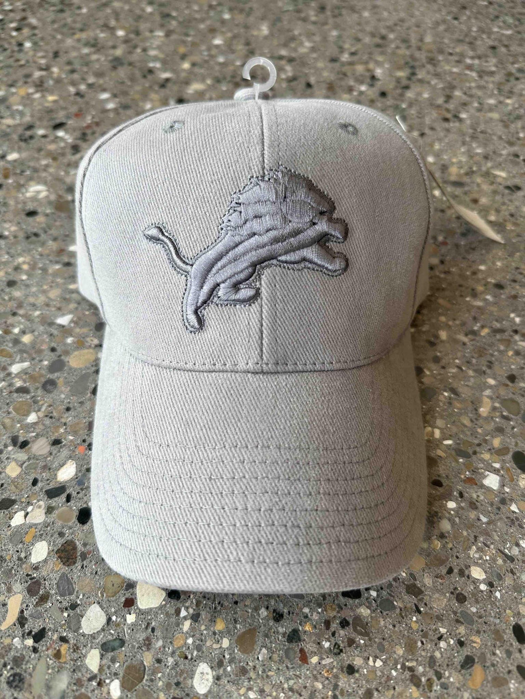 Detroit Lions Vintage Grey On Grey Hat ABC Vintage 