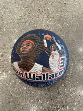 Load image into Gallery viewer, Detroit Pistons Ben Wallace Vintage Mini Basketball ABC Vintage 