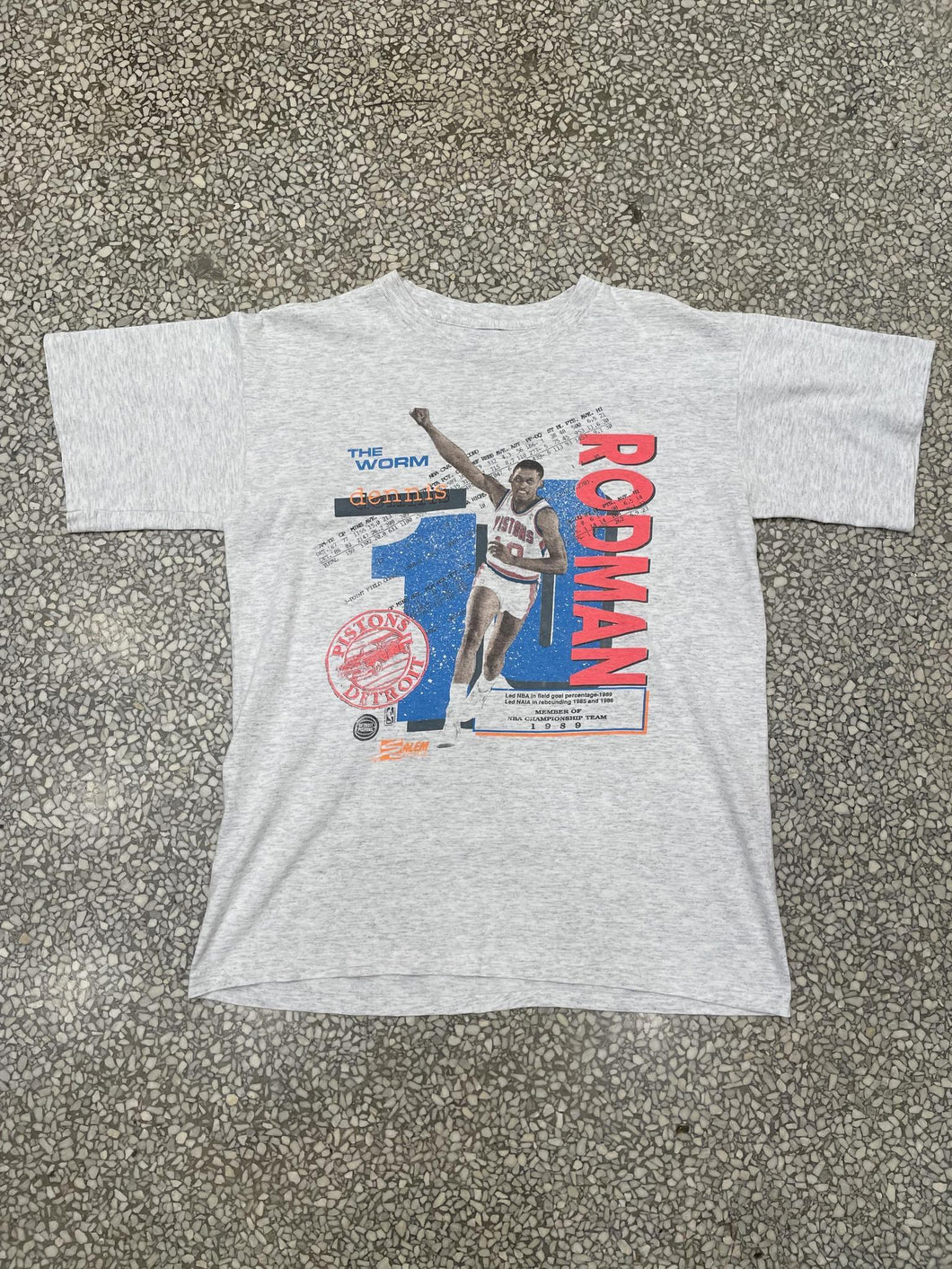 Detroit Pistons Dennis Rodman Vintage Jersey – ABC Vintage