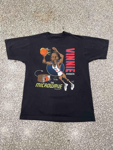 Detroit Pistons Vintage 1989 Vinnie Johnson The Microwave Faded Black ABC Vintage 