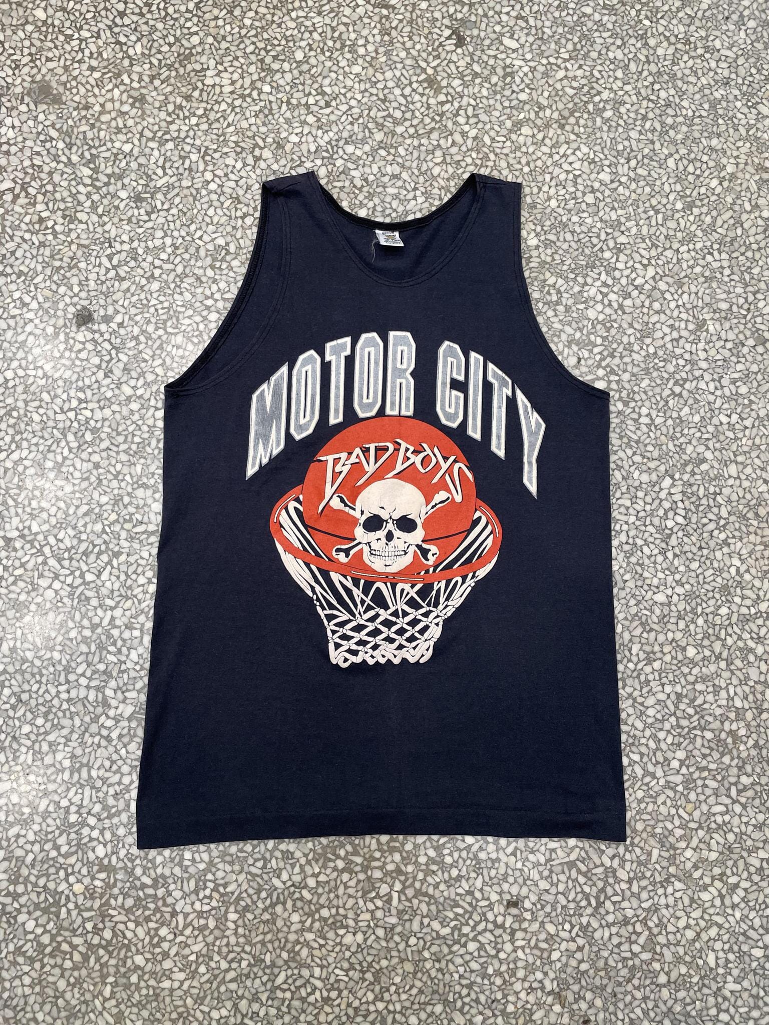 Detroit Pistons Bad Boys Tank Top - ZD3-BL048 Explicit Clothing™