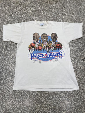 Detroit Pistons Vintage Palace Guards: Joe Dumars, Isiah Thomas & Vinnie Johnson ABC Vintage 