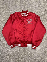 Load image into Gallery viewer, Detroit Red Wings Vintage 1993 Chalk Line Satin Bomber Jacket ABC Vintage 