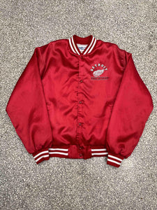 Detroit Red Wings Vintage 1993 Chalk Line Satin Bomber Jacket ABC Vintage 