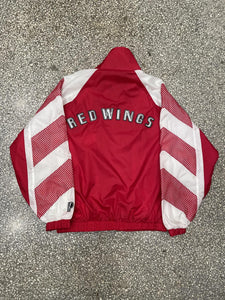 Detroit Red Wings Vintage 90s Pro Player Zip Up Windbreaker Jacket ABC Vintage 