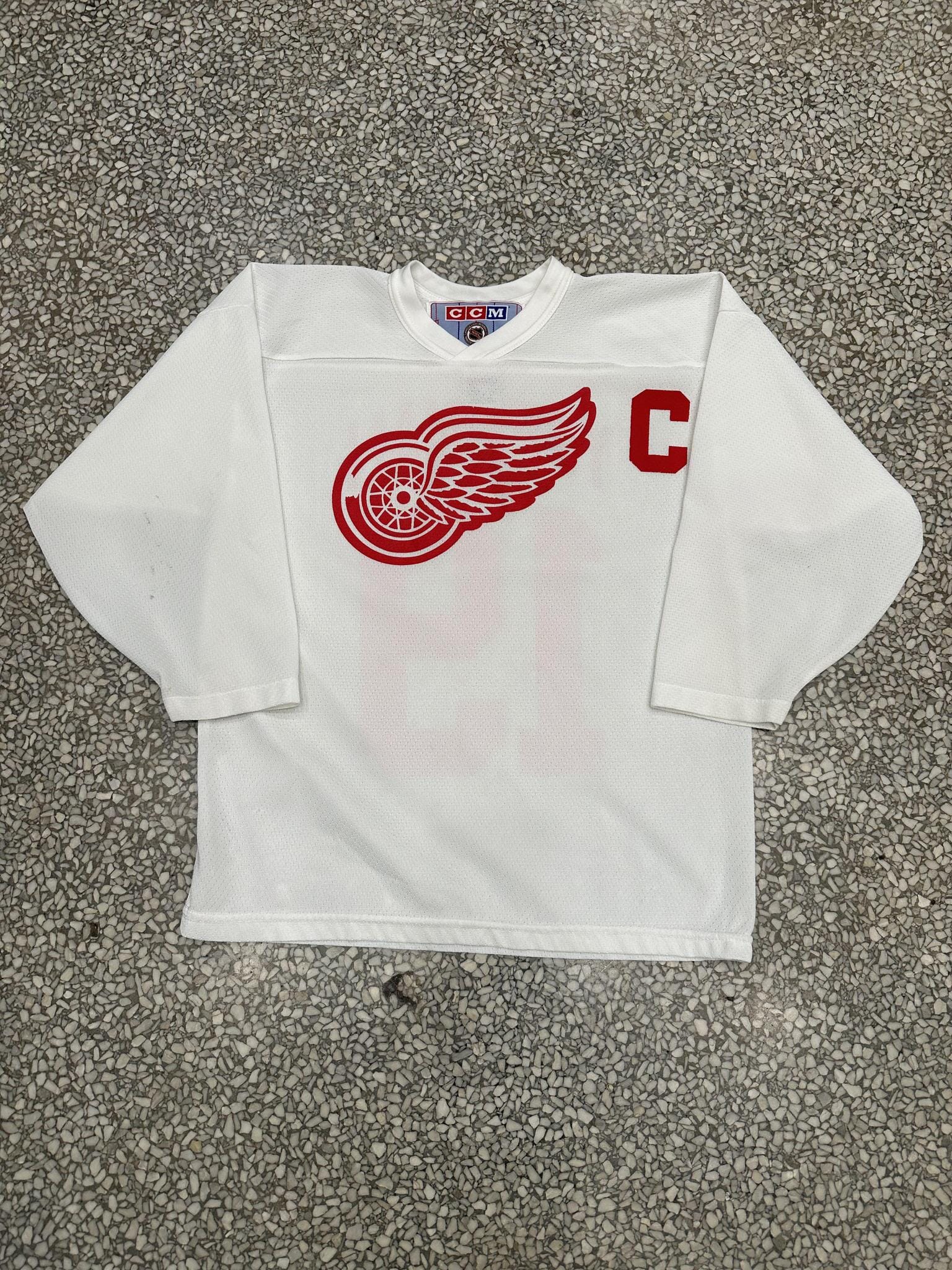 Detroit red wings ccm jersey on sale