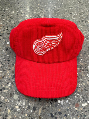 Vintage Detroit Red Wings Corduroy Hat 