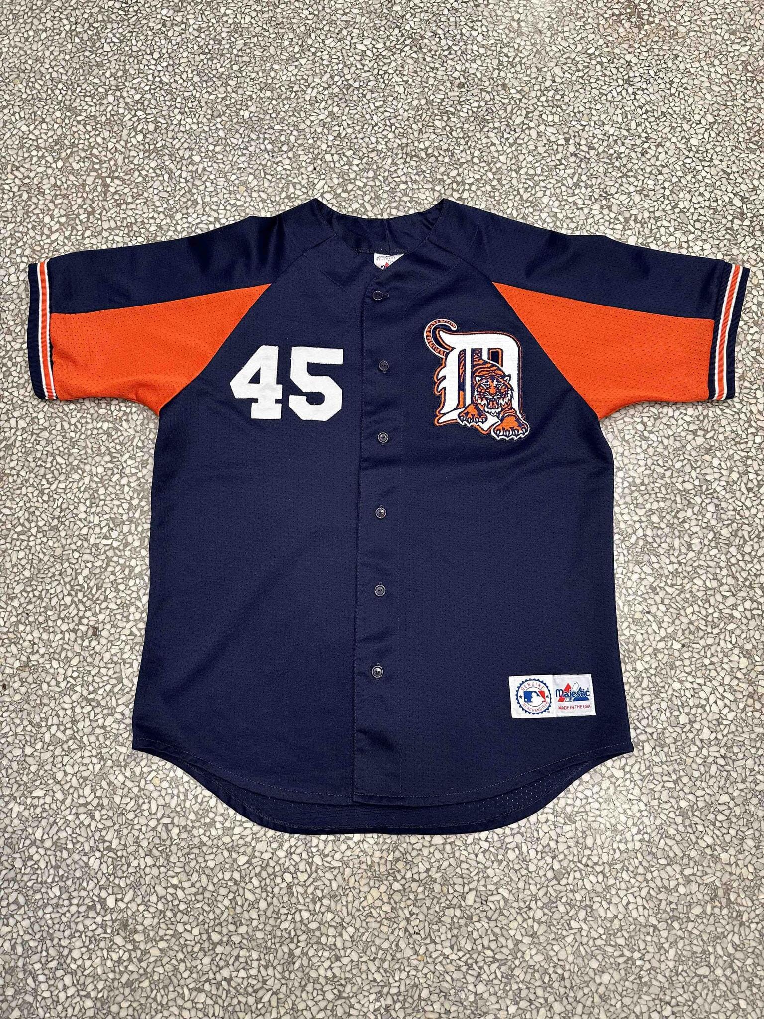 Cecil Fielder Jersey - Detroit Tigers 1990 Home Throwback MLB Baseball  Jersey
