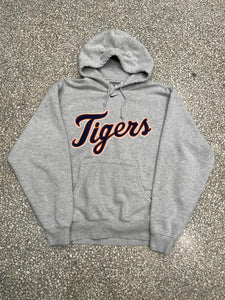 Detroit Tigers Nike Vintage 90s Hoodie Grey ABC Vintage 