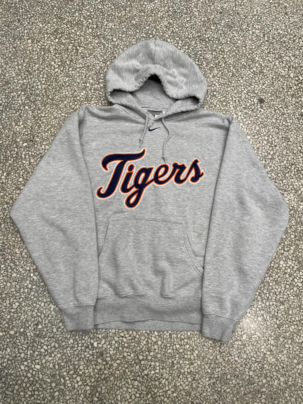 Detroit Tigers Nike Franchise Hoodie - Heathered Gray