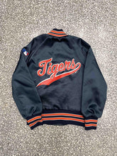 Load image into Gallery viewer, Detroit Tigers Vintage 1990 Chalk Line Youth Satin Bomber Jacket ABC Vintage 