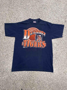 Detroit Tigers Vintage 1993 Trench Faded Navy ABC Vintage 