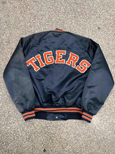 Load image into Gallery viewer, Detroit Tigers Vintage 90s Chalk Line Satin Bomber Jacket ABC Vintage 