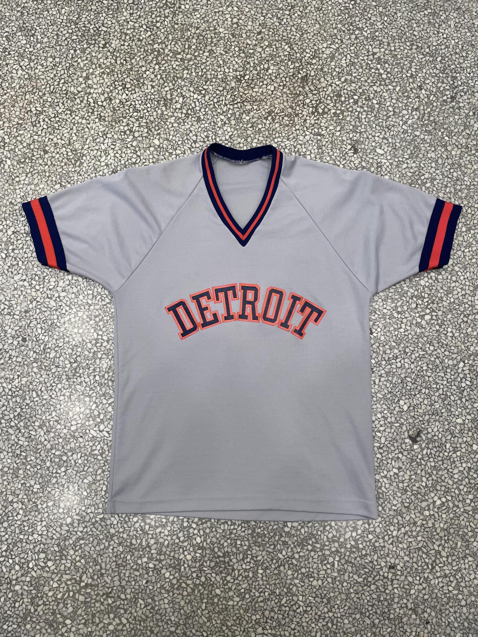 Detroit Tigers Vintage Lance Parrish Jersey Grey