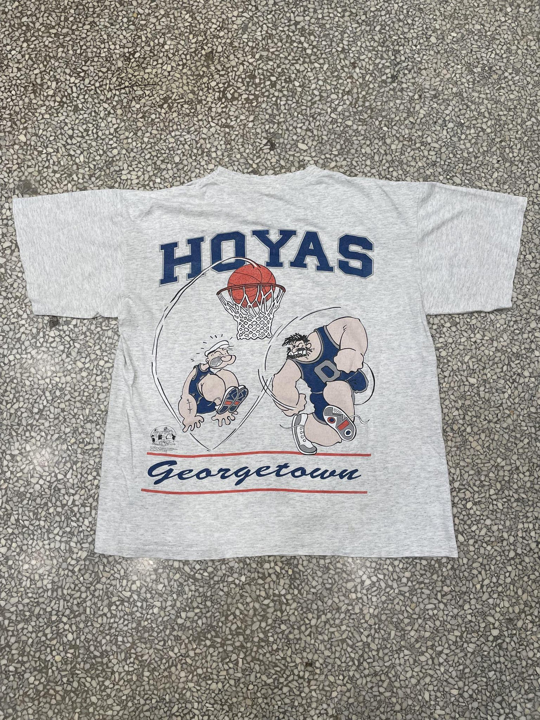 Georgetown Hoyas Popeye 1994 ABC Vintage 