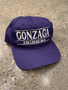 Gonzaga Swimming Vintage Snapback Purple ABC Vintage 