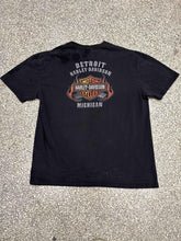 Load image into Gallery viewer, Harley Davidson Vintage 2008 Detroit Faded Black ABC Vintage 
