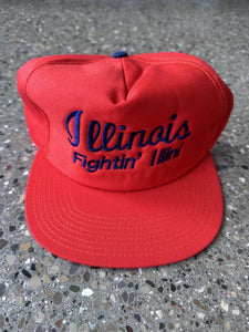Illinois Fightin' Illini Vintage Snapback Orange ABC Vintage 
