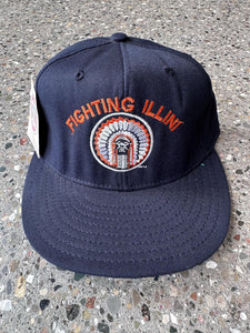 Illinois Fighting Illini Vintage Fitted Cap ABC Vintage 