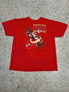Kansas City Chiefs Vintage 1992 Taz Red ABC Vintage 