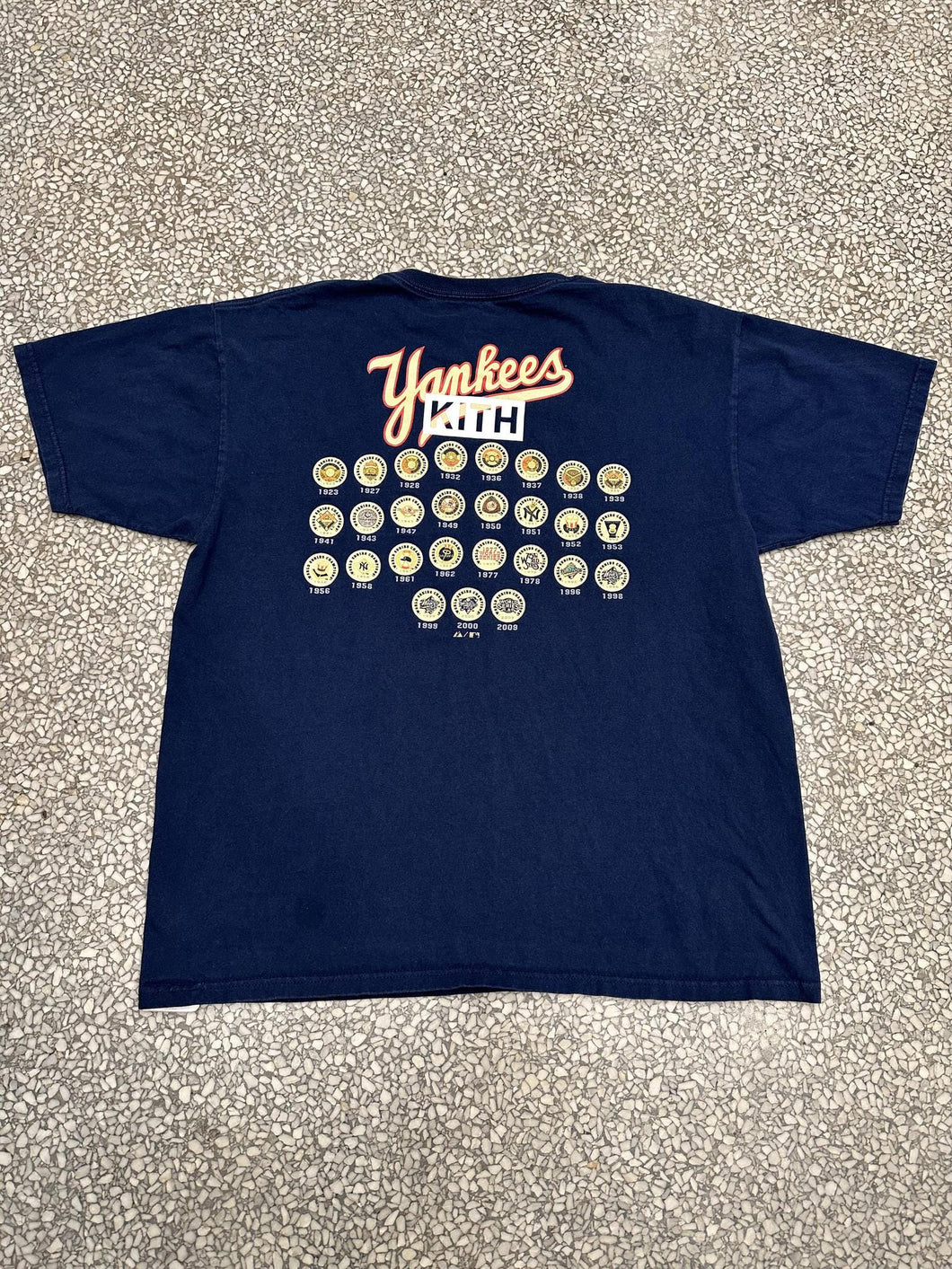 Kith Box Logo Vintage 2000s Yankees 1 of 1 Tee ABC Vintage 