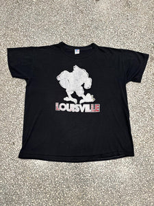 Louisville Vintage 90s Russell Tee Faded Black ABC Vintage 
