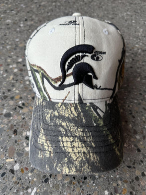 Michigan State Spartans Vintage Mossy Oak Camo Hat ABC Vintage 