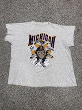 Load image into Gallery viewer, Michigan Wolverines Vintage 1994 Bugs Bunny Taz Faded Grey ABC Vintage 