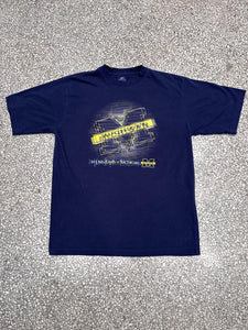 Michigan Wolverines Vintage 90s Blurry M Faded Navy ABC Vintage 
