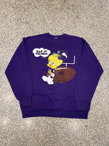 Minnesota Vikings Vintage 90s Tweety Purple ABC Vintage 