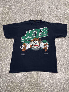 New York Jets Vintage 1991 Taz Black ABC Vintage 