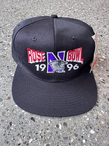 Northwestern Rose Bowl Vintage 1996 Snapback Black ABC Vintage 