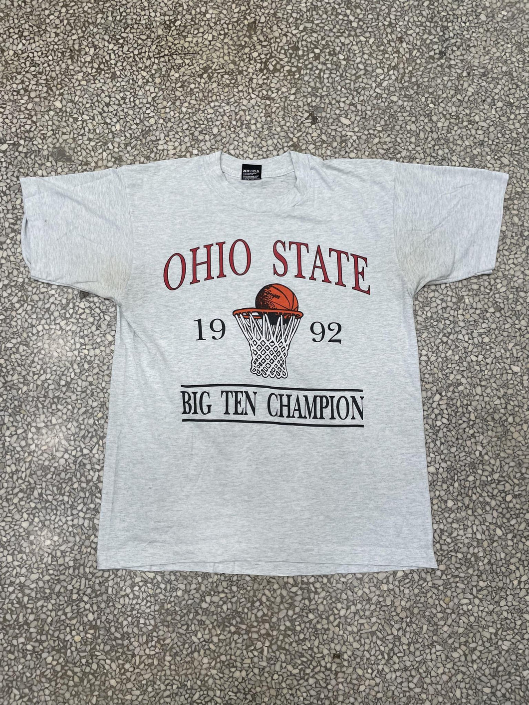 Ohio State Big Ten Champion 1992 Grey ABC Vintage 