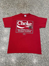 Load image into Gallery viewer, Ohio State Buckeyes Vintage Michigan Football Choke Tee Red ABC Vintage 
