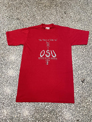 Ohio State Buckeyes VS Michigan Vintage 1983 The Force Is With Us Paper Thin Red ABC Vintage 