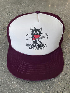 Okwahoma My Ath Vintage Trucker Hat ABC Vintage 