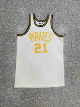 Load image into Gallery viewer, Pirates Vintage 80/90s Basketball Jersey Cream ABC Vintage 