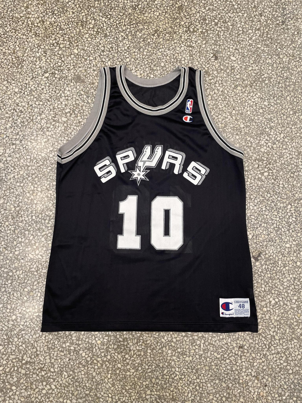 San Antonio Spurs Dennis Rodman #10 Vintage Champion Jersey ABC Vintage 