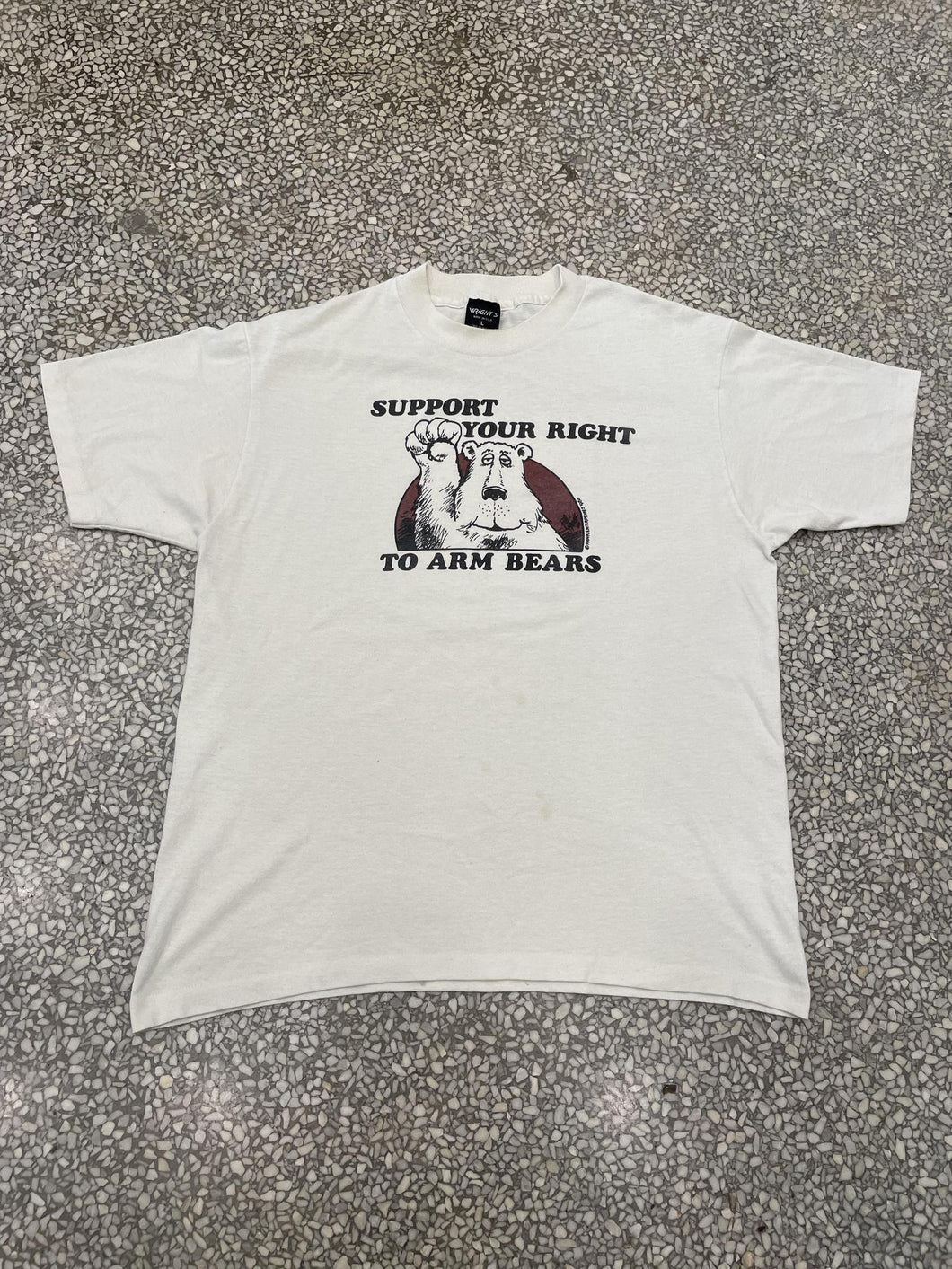 Support Your Right To Arm Bears Vintage 1980 ABC Vintage 