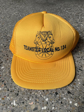 Teamster Vintage Trucker Hat Gold ABC Vintage 