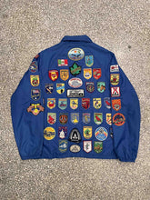 Load image into Gallery viewer, Travel Tourist Souvenir Patches All Over Vintage 80s Coach Jacket ABC Vintage 