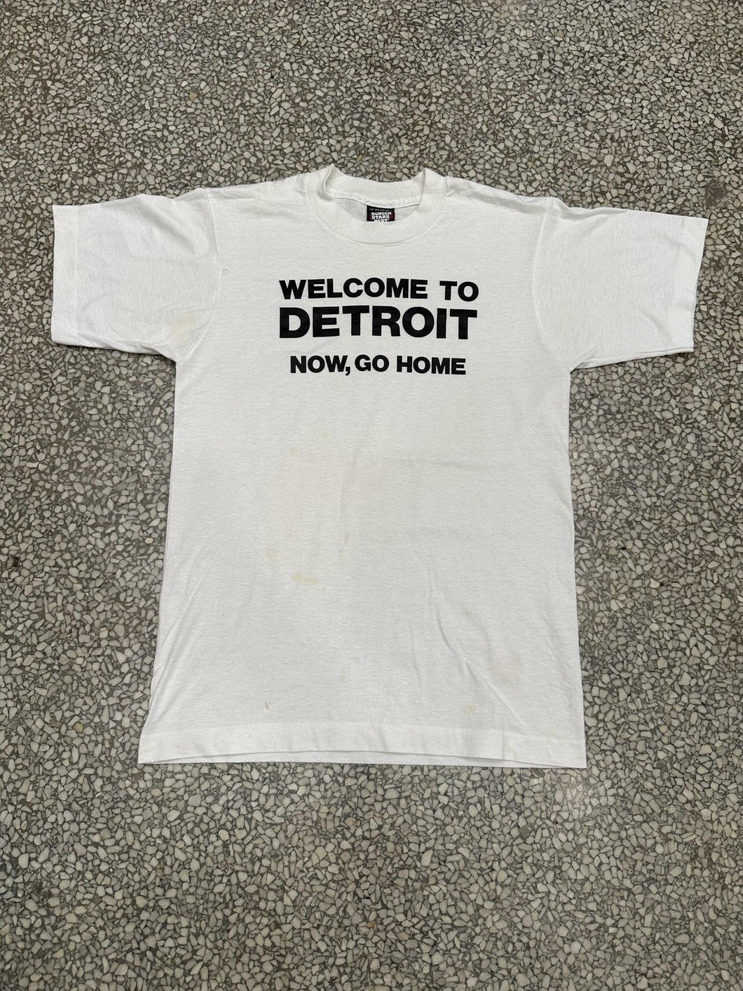 Welcome To Detroit Now Go Home Vintage 90s Rare ABC Vintage 